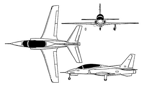 Viper Aircraft ViperJet Blueprint - Download free blueprint for 3D modeling