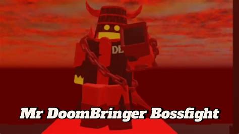 Mr DoomBringer Bossfight | Doomspire Defense - Roblox - YouTube