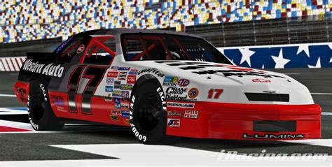 #Western Auto Darrell Waltrip Lumina with Chrome Spec Map by Trent Williams - Trading Paints