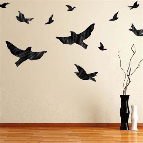 Flying Birds Decal - Animal Wall Decal Murals - Primedecals Wall Mural ...