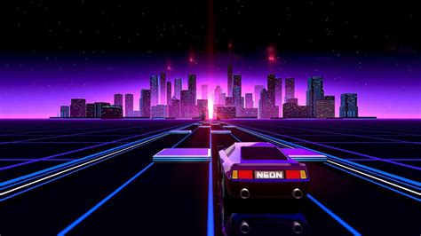 80s Neon City Wallpapers - Top Free 80s Neon City Backgrounds - WallpaperAccess