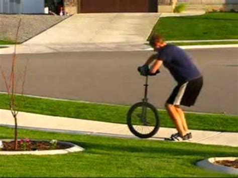 unicycle tricks (intermediate) - YouTube