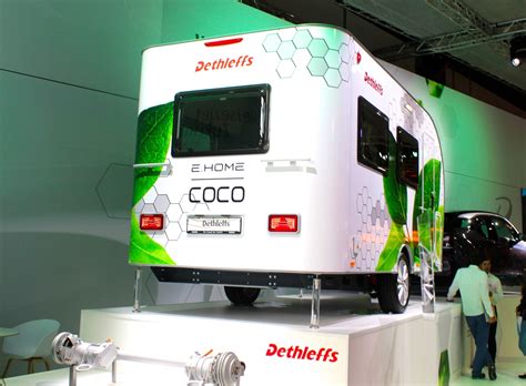 Dethleffs puts a new spin on towing with an electric camping trailer that nearly drives itself