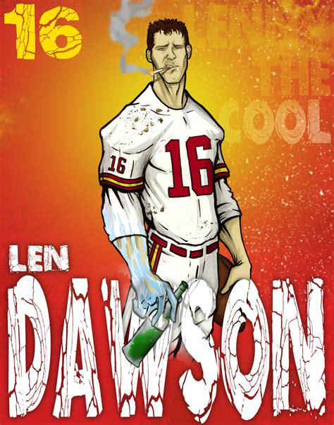 Len Dawson Poster - Etsy