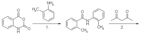 Methaqualone (Quaalude) Synthesis