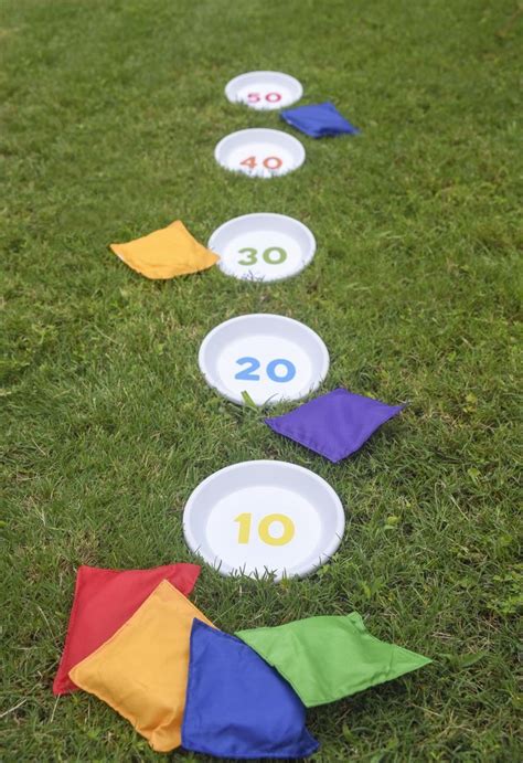 DIY Bean Bag Toss Game | Activities for kids, Outdoor party games, Bean bag toss game