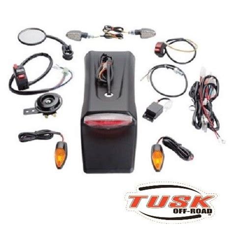 Tusk Enduro Dual Sport Lighting Kit Street Legal Yamaha Wr450F 2003-2023 450fx | eBay