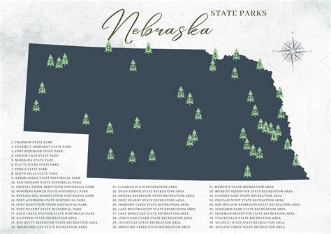 Nebraska State Park Map: Stop Here to Reconnect With Nature