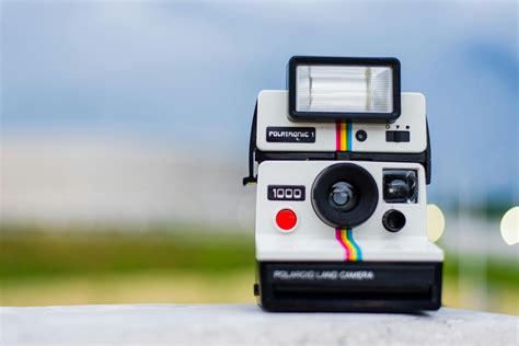 Selective Focus Photography of Polaroid Land Camera · Free Stock Photo