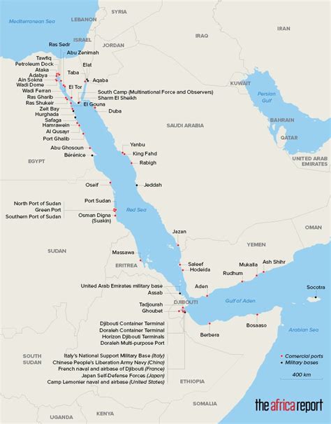 Ports, military bases and treaties: Who’s who in the Red Sea - The ...