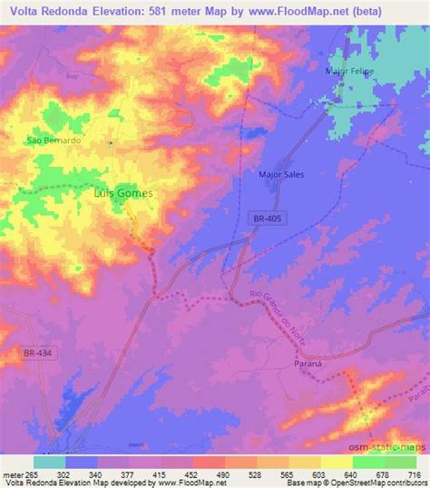 Elevation of Volta Redonda,Brazil Elevation Map, Topography, Contour