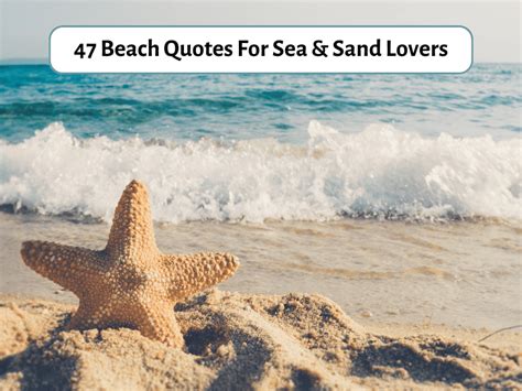 47 Beach Quotes For Sea & Sand Lovers - Teaching Expertise