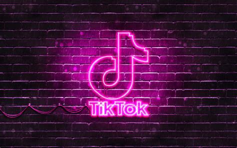 Sleek Black TikTok Logo Tri-Color Wallpaper | Background FREE Download - Vulplex.com