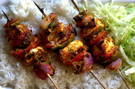 PANEER SHASHLIK Recipe | Spoon Fork And Food