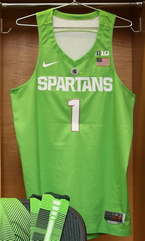 Michigan State Spartans 2015-2016 Alternate Jersey