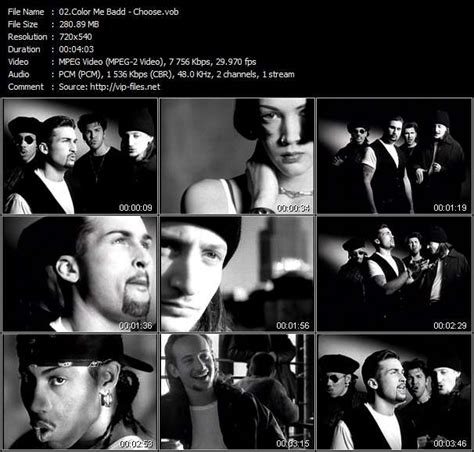 Color Me Badd «Choose» VOB File