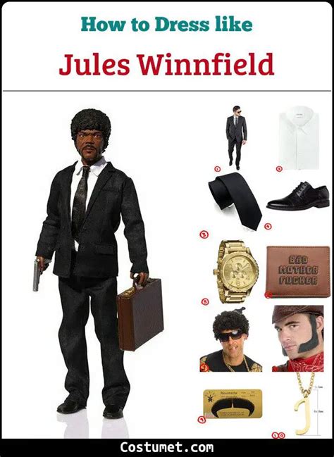 Jules Winnfield (Pulp Fiction) Costume for Halloween