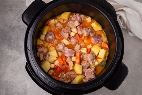 Instant Pot Spanish Pork Stew - Corrie Cooks