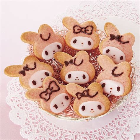 Sanrio Online Shop / My Melody Simple Face Cookie Kit | Cookie kit, Gingerbread cookies, My melody