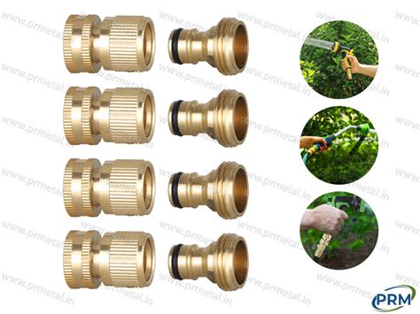 Brass Hose Fittings, P R Metal, Jamnagar, Gujarat - INDIA