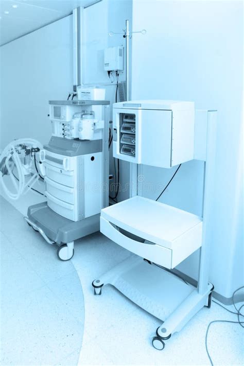 Technologically Advanced Equipment in CT or MRI Scan Room. Modern ...