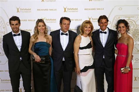 Rafael Nadal Family sister Maribel father Sebastian mother Ana Maria and girlfriend Maria ...