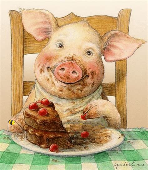 http://i172.photobucket.com/albums/w17/lucynkalucy/EatingPigCake01_zpsvrfdekhu.gif Pig Painting ...