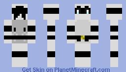 TMNT 2012 Raphael ghost, black Minecraft Skin