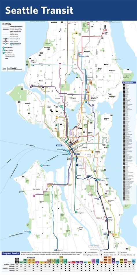 (DRAFT & unfinished) Seattle Transit map | It's not finished… | Flickr