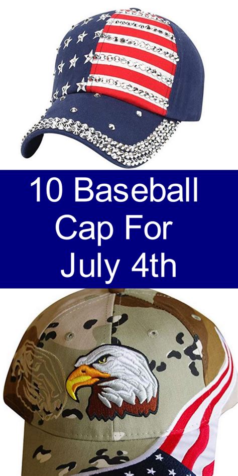 10 Baseball Cap For July 4th | Diy gifts for your best friend, Easy diy gifts, Baseball cap