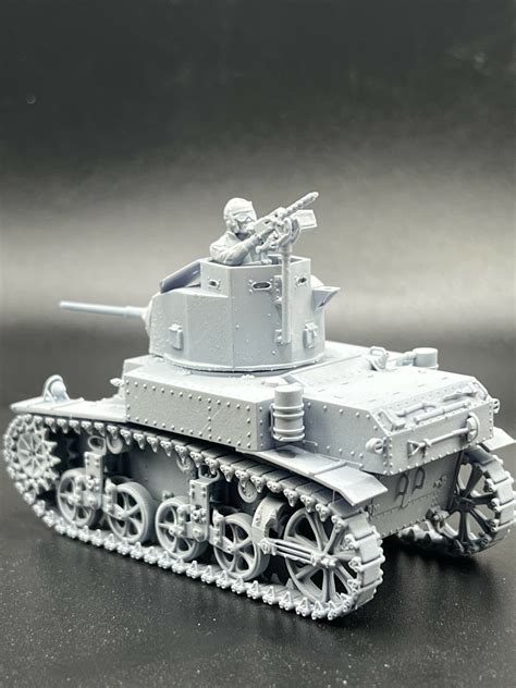 M3 Stuart Light Tank - Wargaming3D