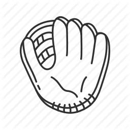 Baseball Glove Drawing | Free download on ClipArtMag