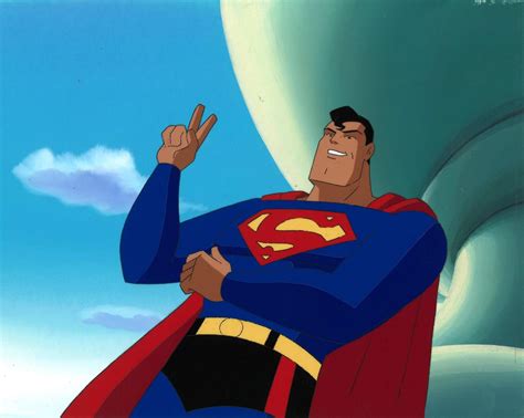 DC Comics Studio Artists - Superman the Animated Series Original Cel ...