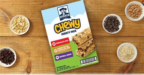 Quaker Chewy Granola Bars (Variety Pack) 58 Count Only $7.03 Shipped ...