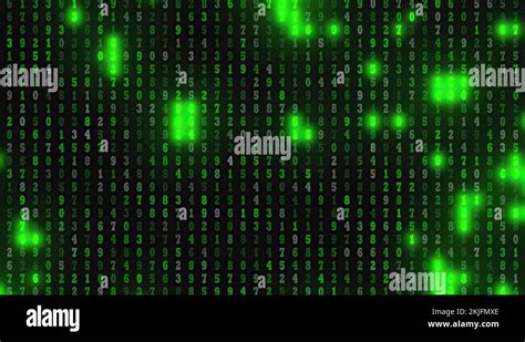 Green background binary code zero Stock Videos & Footage - HD and 4K Video Clips - Alamy