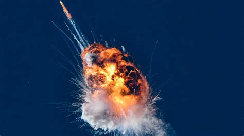 Rocket 'terminated' in fiery explosion over Pacific Ocean