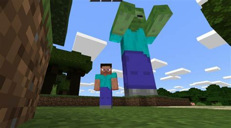 Download Giant Zombie Mod Minecraft Bedrock: MCPEDL