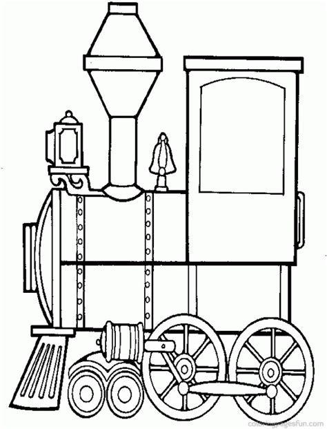 Choo Choo Train Coloring Pages - Coloring Home