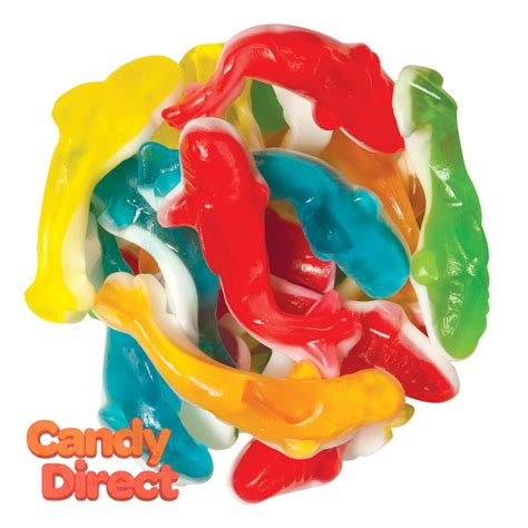 Gummi Sharks Assorted Colors - 5lb – CandyDirect.com