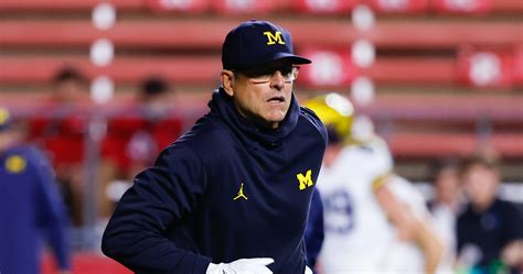 Jim Harbaugh Says Michigan's 1st 10-0 Start Since 2006 Has Been a 'Happy Ride' | News, Scores ...