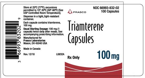 DailyMed - TRIAMTERENE capsule TRIAMTERENE capsule