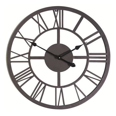 Shop Giant Roman Numeral Wall Clock - Free Shipping Today - Overstock.com - 7877968