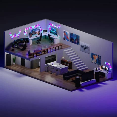 Awesome 3d gaming house @welldone_sulfi 🖥 | Rate this de ...