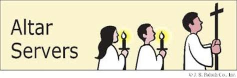 Catholic Clip Art Altar Server - Altered Perception