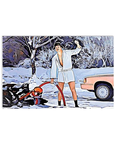 National lampoon's christmas vacation cousin eddie cartoon poster