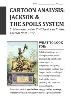 Jacksonian Spoils System Cartoon Analysis: "In Memoriam" (1877) | TPT