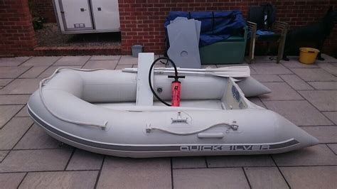 INFLATABLE DINGHY WITH OUTBOARD MOTOR , DINGY TENDER RIB BOAT | in Kingswood, Bristol | Gumtree