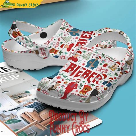 Merry Christmas Justin BieBer Crocs - Discover Comfort And Style Clog ...