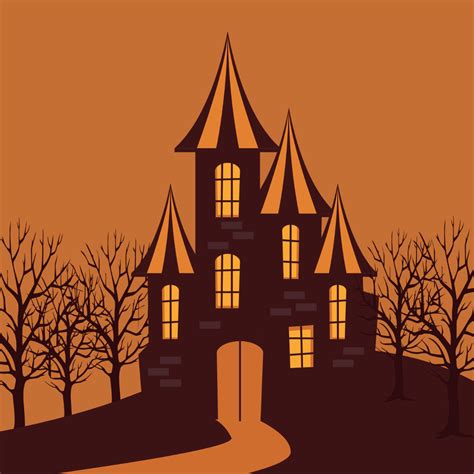 Free Haunted Mansion Vector - Edit Online & Download | Template.net