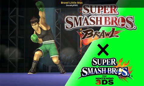 Brawl Little Mac [Super Smash Bros. (3DS)] [Mods]